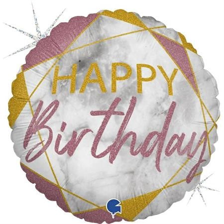 18'' Μπαλόνι Γοργόνα Άριελ - Happy Birthday