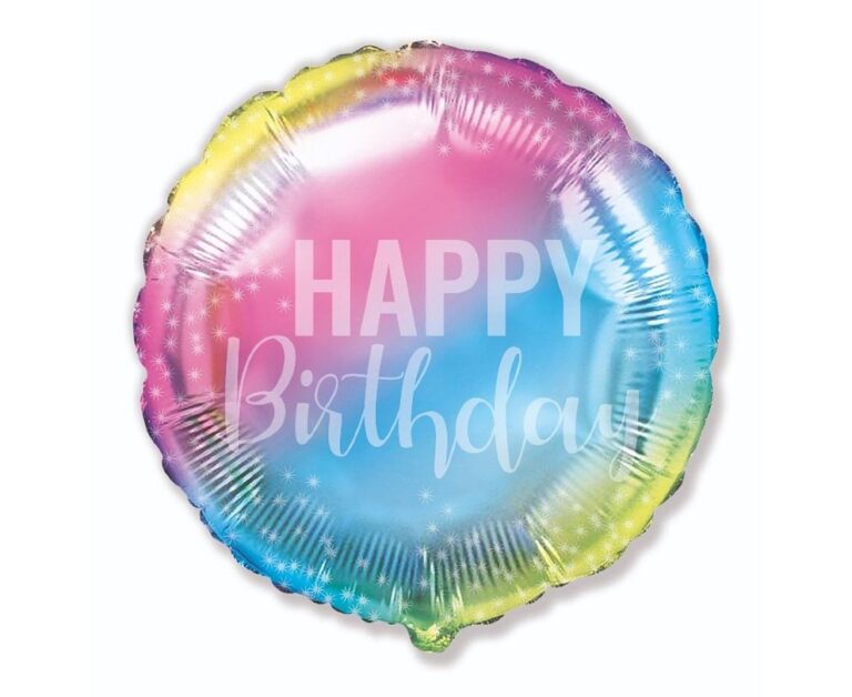 18'' Μπαλόνι Γοργόνα Άριελ - Happy Birthday