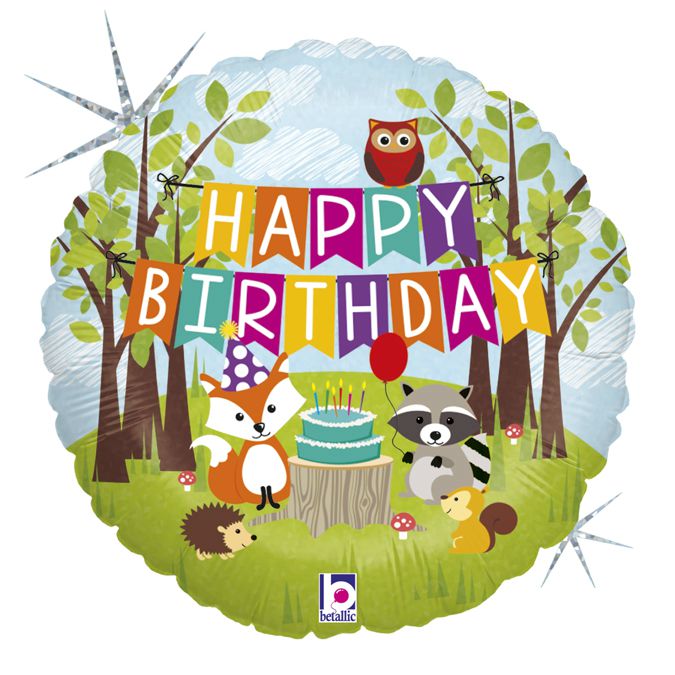 18'' Μπαλόνι Γοργόνα Άριελ - Happy Birthday