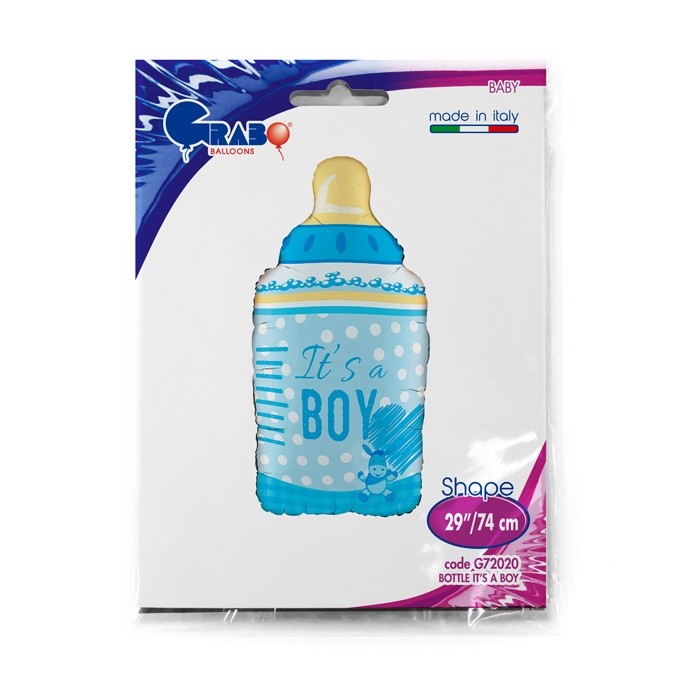 25" Μπαλόνι γέννησης Μπιμπερό It's A Boy