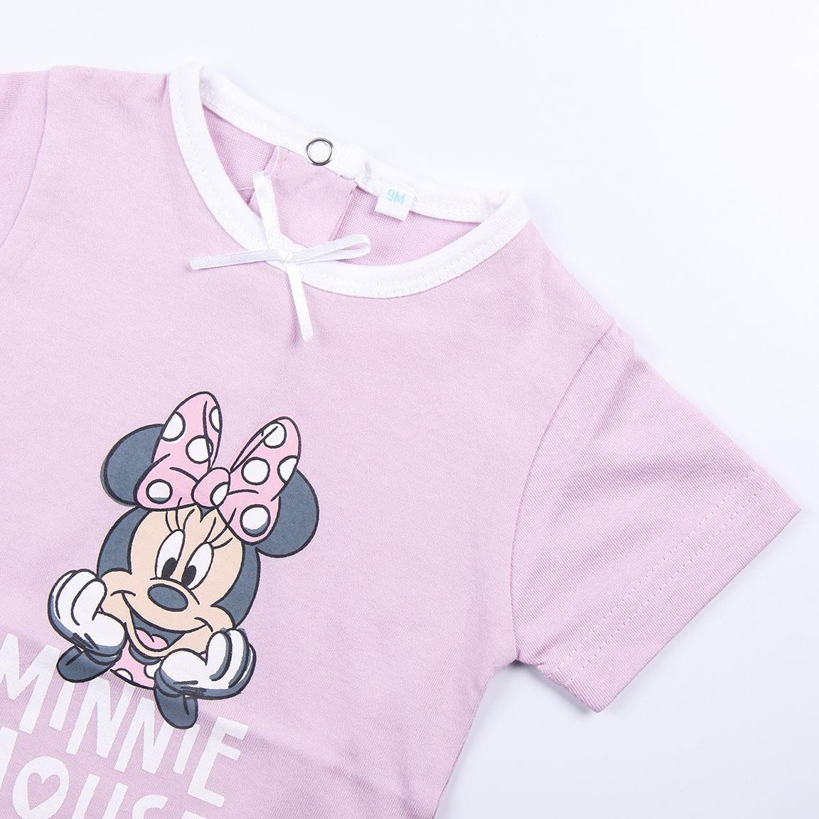 Φορμάκι μωρού Minnie Mouse ροζ (2 τεμ)