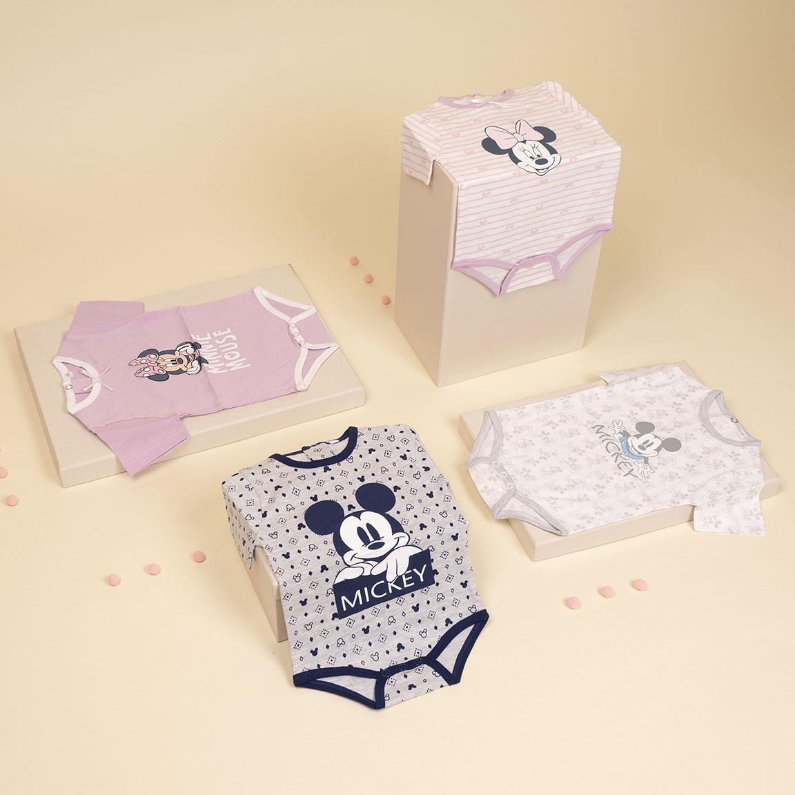 Φορμάκι μωρού Minnie Mouse ροζ (2 τεμ)