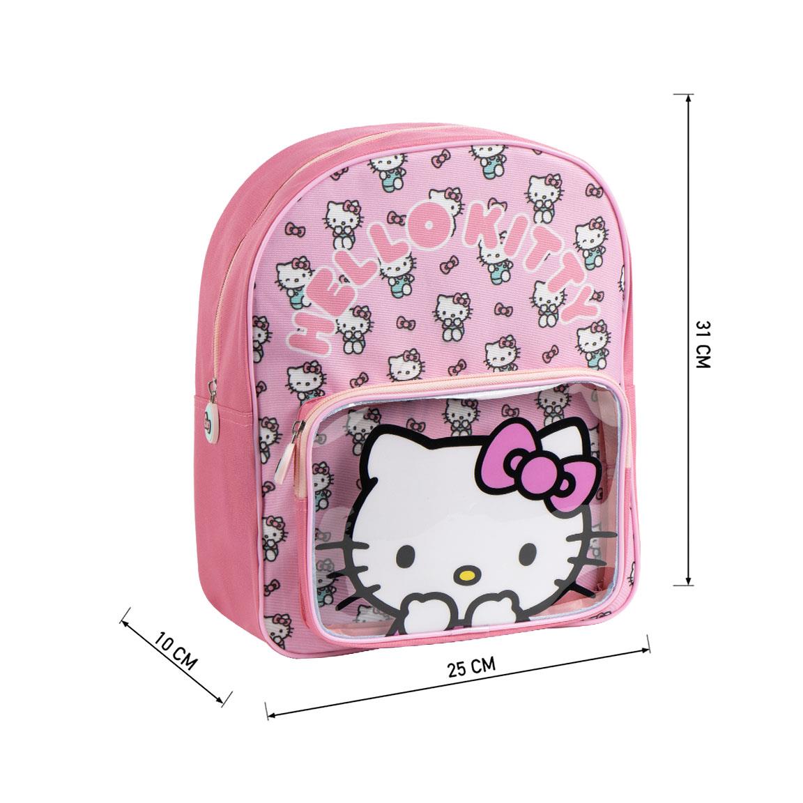 Ροζ Τσάντα νηπιαγωγείου Hello Kitty