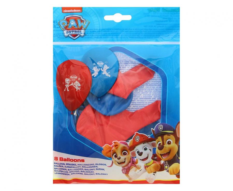 Σετ μπαλόνια Paw Patrol (8 τεμ)