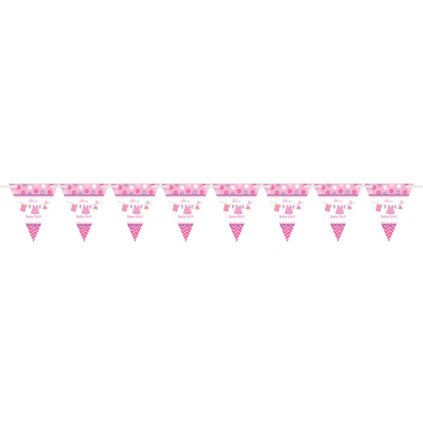 Τριγωνικά Σημαιάκια Baby Girl