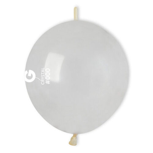12" Διάφανο μπαλόνι Link-O-Loon με ουρίτσα (100 τεμ)