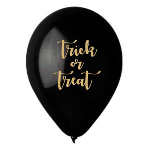12" Μπαλόνι τυπωμένο "Trick or Treat (25 τεμ)