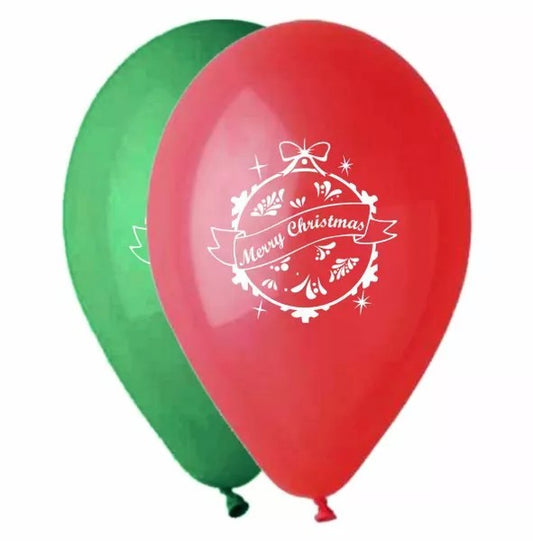 12" Μπαλόνι Merry Christmas Ζαχαρωτά (25 τεμ)
