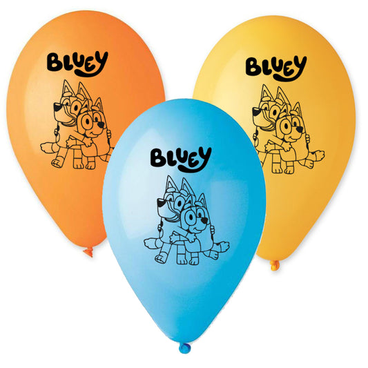 12" Μπαλόνια τυπωμένα Bluey (25 τεμ)