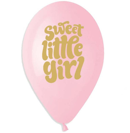 13" Μπαλόνι Sweet little Girl (25 τεμ)