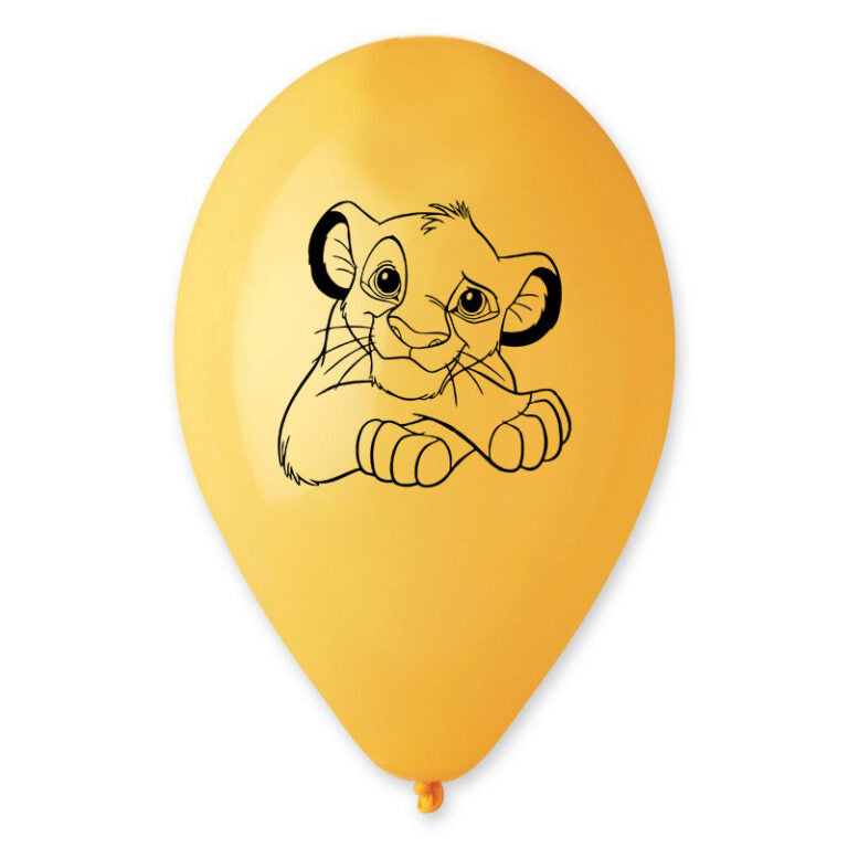 13" Μπαλόνι τυπωμένο Lion King (25 τεμ)