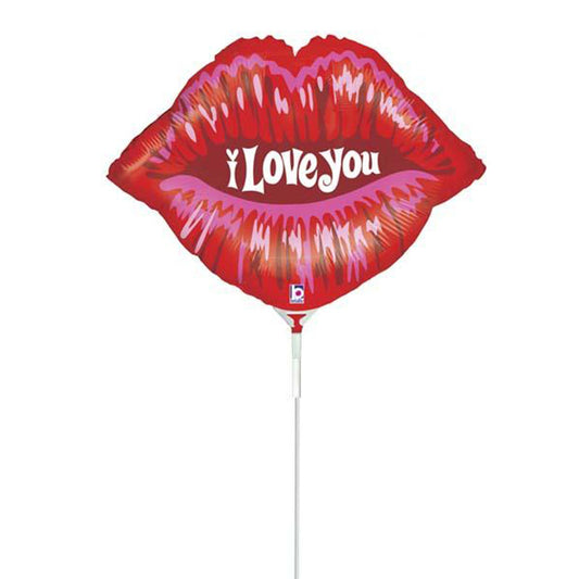14″ Mini Shape Μπαλόνι Μαϊμουδάκι Βαλεντίνου I love you
