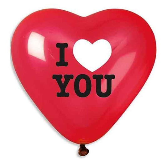 17" Μπαλόνι Καρδιά I Love You χρυσό