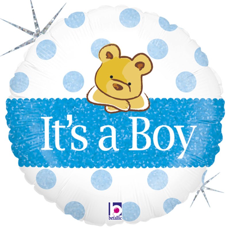 18″ Μπαλόνι Γέννησης Μπουγάδα Baby Boy