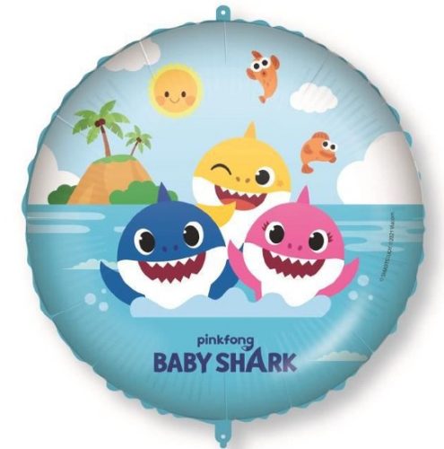 18″ Μπαλόνι Baby Shark δύο όψεων