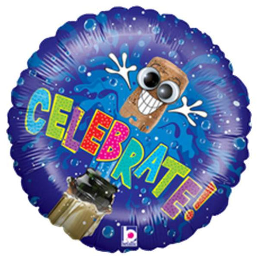 18" Μπαλόνι Celebrate με ματάκια wiggle