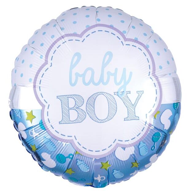 18″ Μπαλόνι Γέννησης Μπουγάδα Baby Boy