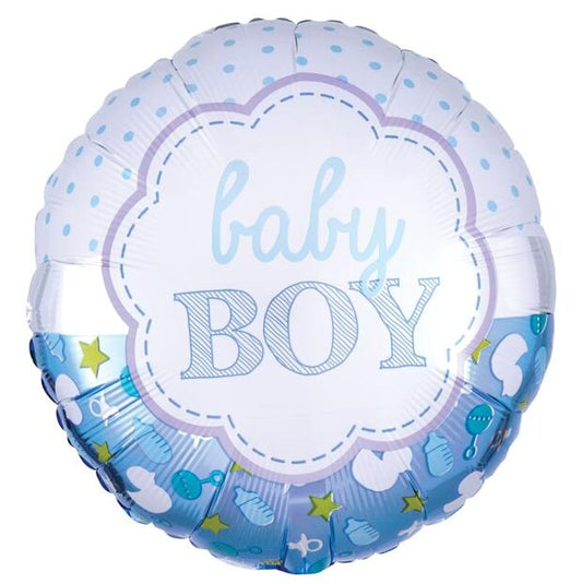 18″ Μπαλόνι Γέννησης Μπουγάδα Baby Boy