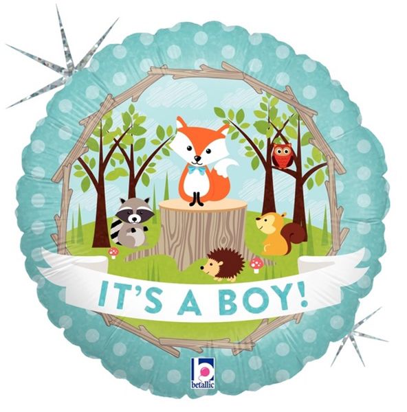 18″ Μπαλόνι Γέννησης Μπουγάδα Baby Boy