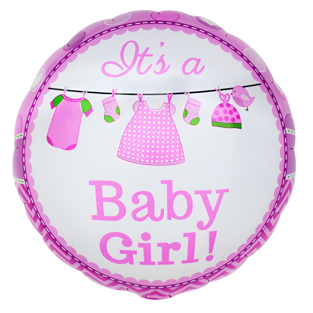 18″ Μπαλόνι Γέννησης It's a Baby Girl