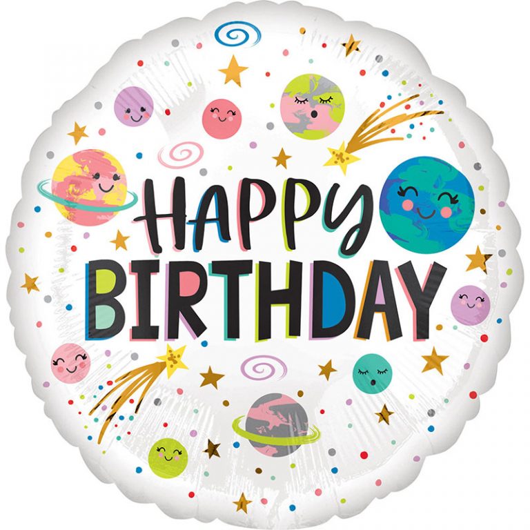 18'' Μπαλόνι Γοργόνα Άριελ - Happy Birthday