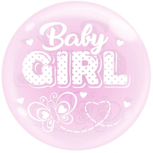 20'' Bobo Μπαλόνι Baby Girl πεταλούδα