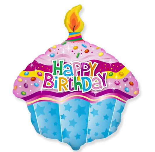24" Μπαλόνι Muffine Happy Birthday