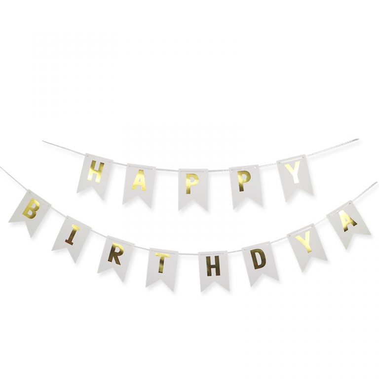 Διακοσμητικό μπάνερ Happy Birthday - Μονόκερος