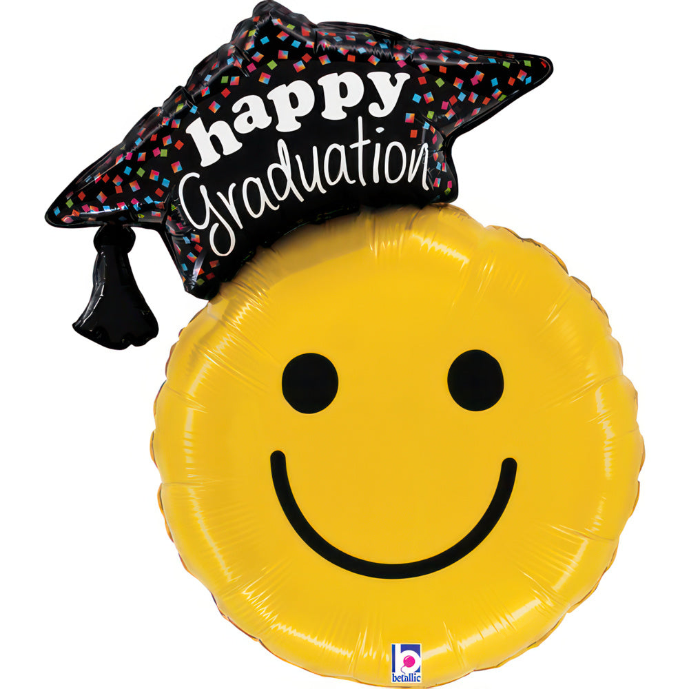 26″ Μπαλόνι Αποφοίτησης Emoji Smiley