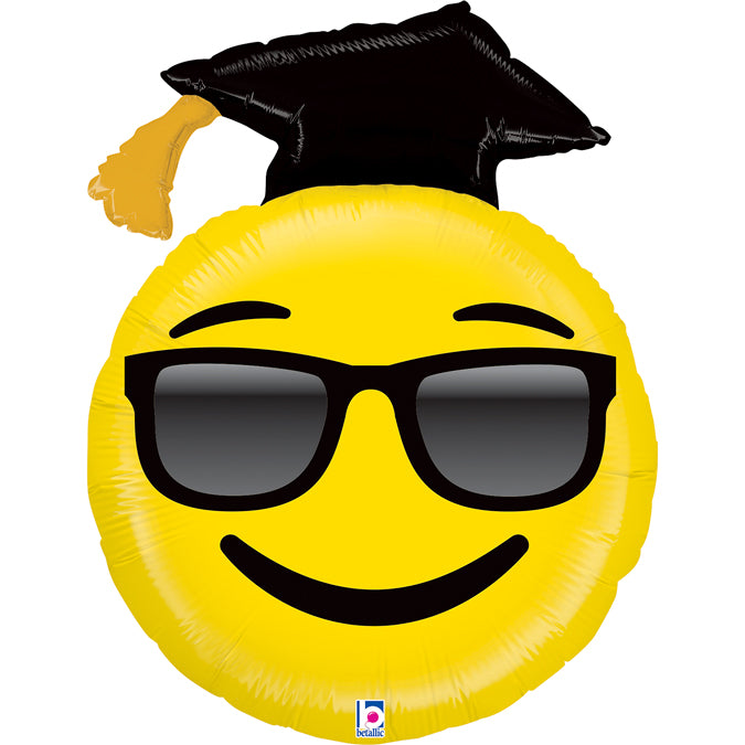 30″ Μπαλόνι Αποφοίτησης Emoji
