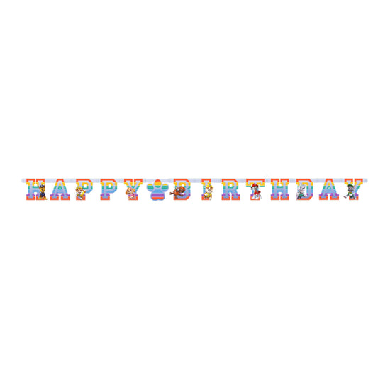 Banner “Happy Birthday” Paw Patrol 1.80m
