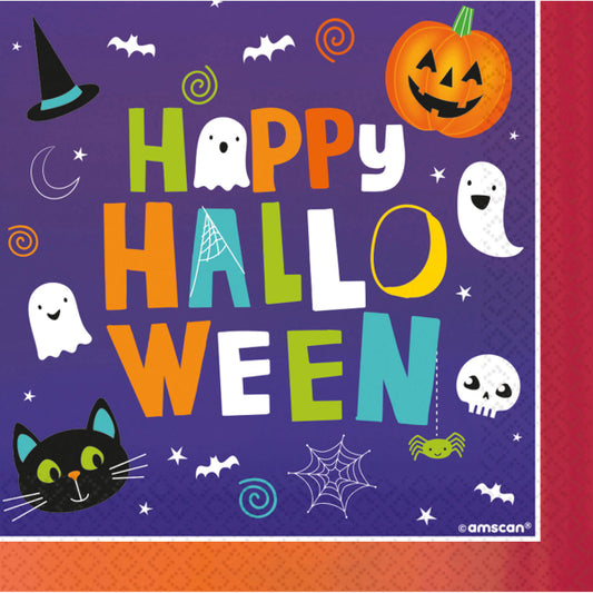 Χαρτοπετσέτες Halloween Friends (16 τεμ)