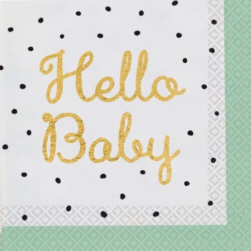 Χαρτοπετσέτες Hello Baby (16 τεμ)