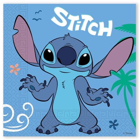 Χαρτοπετσέτες πάρτυ Stitch &amp; Angel (20 τεμ)