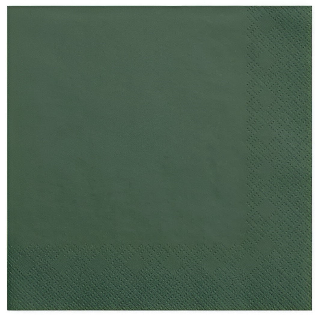 Χαρτοπετσέτες Σκούρο Πράσινο (20 τεμ)
