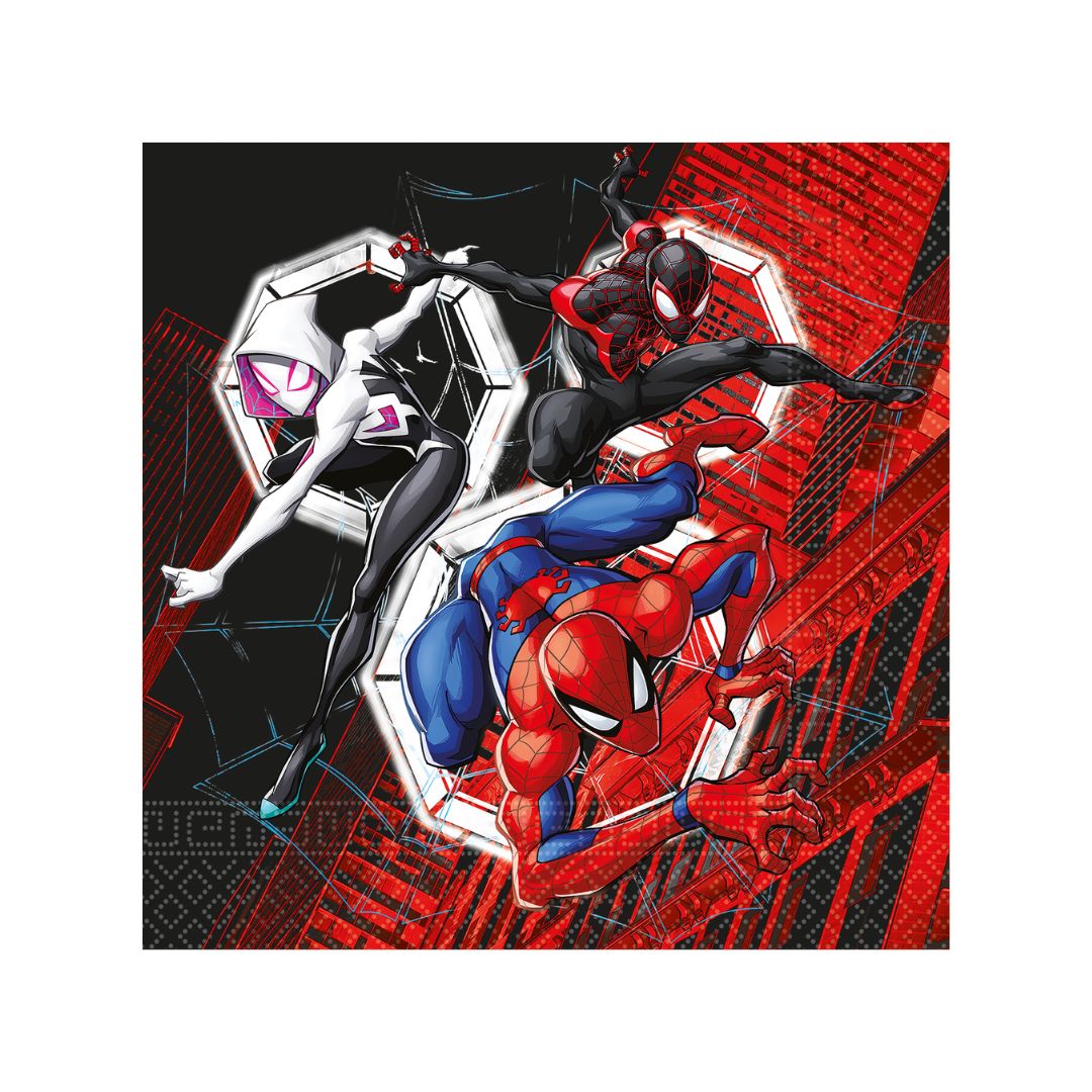 Χαρτοπετσέτες Spiderman - World of Web (20 τεμ)