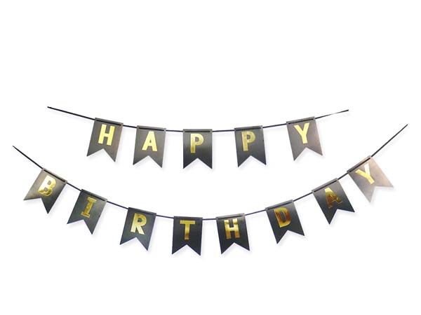 Διακοσμητικό μπάνερ Happy Birthday - Μονόκερος