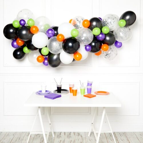 DIY Γιρλάντα με Μπαλόνια Halloween (70 τεμ)