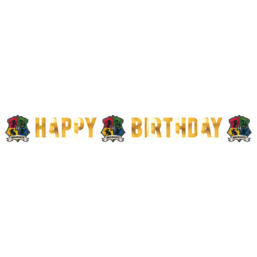 Γιρλάντα Happy Birthday Harry Potter 1,80m