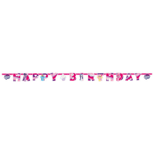 Διακοσμητικό μπάνερ Happy Birthday - Μονόκερος