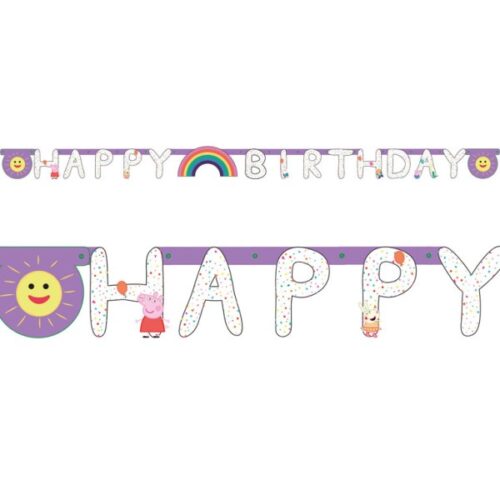 Διακοσμητικό μπάνερ Happy Birthday - Μονόκερος