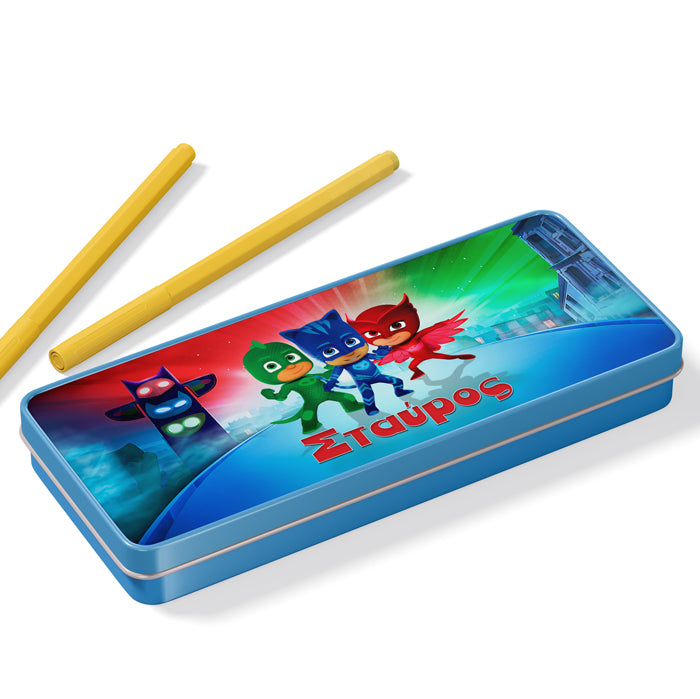 Σετ σφραγίδες και ξυλομπογιές Pj Masks