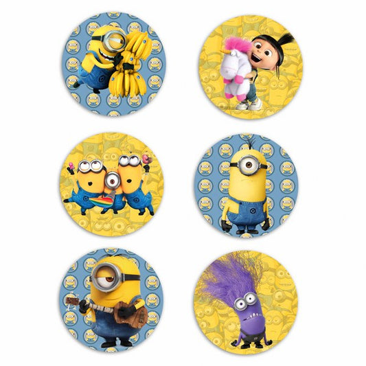 Χάρτινες Μάσκες Minions (6 τεμ)