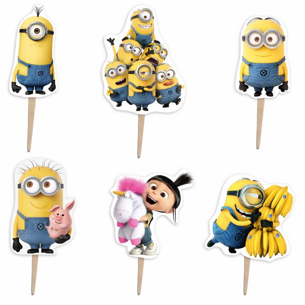 Χάρτινες Μάσκες Minions (6 τεμ)