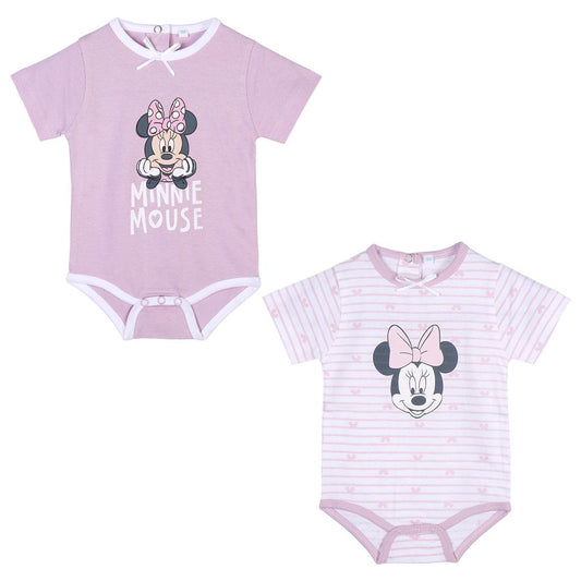 Φορμάκι μωρού Minnie Mouse ροζ (2 τεμ)