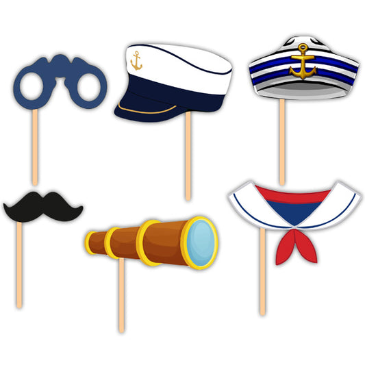 Photobooth Props Χείλη (6 τεμ)