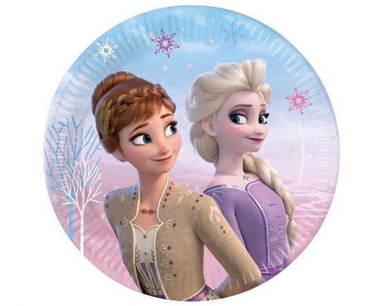 Πιάτα γλυκού Frozen 2 Wind Spirit (8 τεμ)