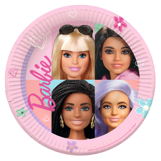 Πιάτα φαγητού Barbie Sweet Life (8 τεμ)