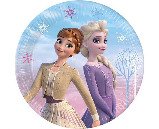 Πιάτα φαγητού Frozen 2 Wind Spirit (8 τεμ)