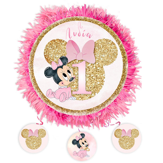 Baby Minnie 1st: Αφίσα με φωτογραφία